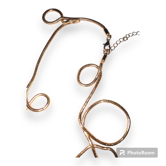 Gold plated mink fur jewellery set - Picture 4 of 4